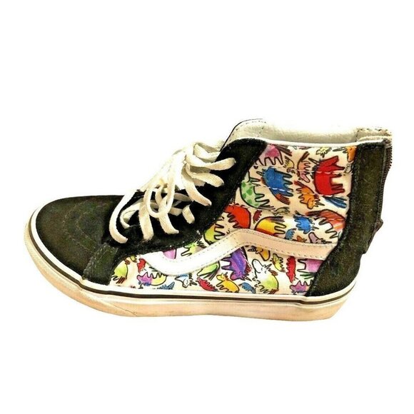 Vans Dallas Clayton Unicorn Sk8-Hi Zip Sneaker Shoe Big Girl Boy Kid Youth 3 - Picture 2 of 7